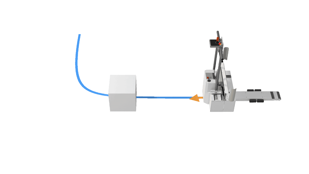 Autonomous mobile robot free navigation in hospital - Bed Mover AMR with dynamic pathfinding